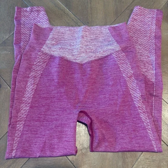 PINK Victoria's Secret Leggings Seamless Best Butt Pink Women’s Size Large - Picture 3 of 8
